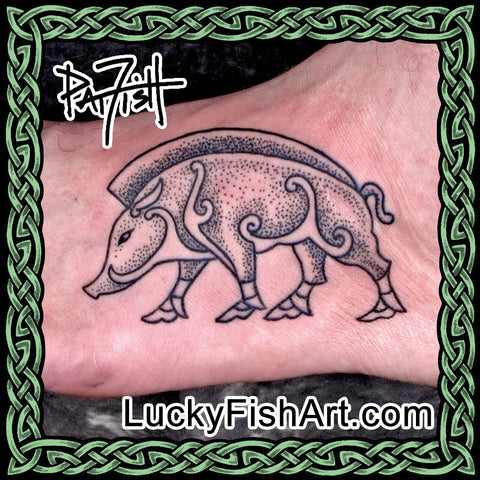 Boar & Pig Tattoos