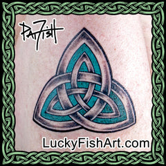 Celtic Triangle Tattoos
