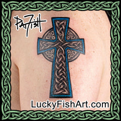 Celtic High Cross Tattoos