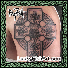 Celtic Scottish Cross Tattoos