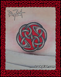 Celtic Yin-Yang Tattoo Design