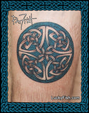 photo of Wheel of Friendship Tattoo with Celtic Design