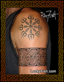 sleeve Pictish Power Band Tattoo Design