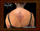 Unconditional Infinite Love Tattoo Design