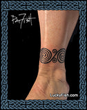 La Tene Spirals Celtic Tattoo Design