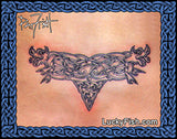 Sea Dragons Celtic Viking Tattoo Design  2