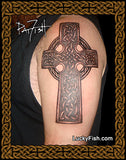 Tattoo photo Soldier Cross Celtic Design
