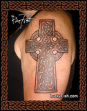 Soldier Cross Celtic Tattoo pattern photo