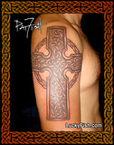Soldier Cross Celtic Tattoo photo