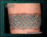 Galway Tattoo Band with Celtic Design