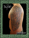 Bell Sleeve Celtic Knot Tattoo Design