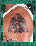 Celtic trinity knot tattoo