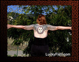 Oracle Owl Celtic Tattoo backpiece Design
