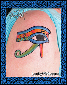 Egyptian Eye Tattoo Design