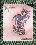 celtic dragon nordic viking tattoo