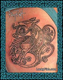 tattoo medieval dragon