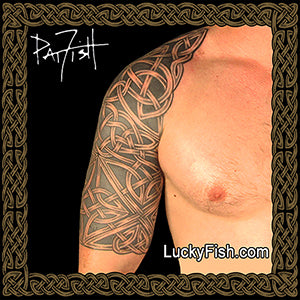 Body Armor Celtic Warrior Tattoo Design 1