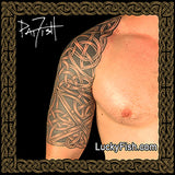 Body Armor Celtic Warrior Tattoo Design 1