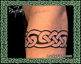 Dedication Wedding Ring Tattoo Design Pattern