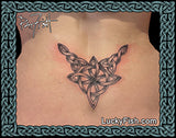Gypsy Good Luck Mark Tattoo Design