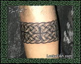 Kings' Celtic Braid Tattoo Band Design