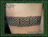 Kings' Celtic Braid Tattoo Band Design