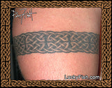 Kings' Celtic Braid Tattoo Band Design