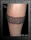 Kings' Celtic Braid Tattoo Band Design