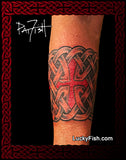Kings' Celtic Braid Tattoo Band Design