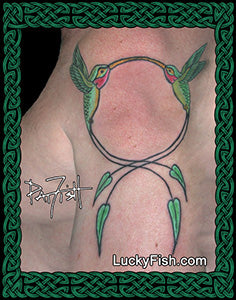 Hummers Hummingbird Tattoo Design