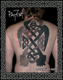 Dualism Birds Celtic Tattoo Design 2