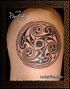 Tara Circle Celtic Tattoo Design