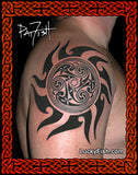 Tara sun Celtic Tattoo Design