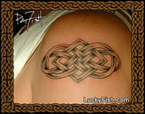 Celtic infinity tattoo design