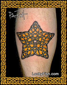 Nautical Star Tattoo with Celtic Design Media 2