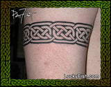 Celtic knot defender band tattoo