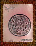 Celtic Spirit Spiral Circle Tattoo Design