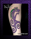 Neolithic Horse Celtic Tattoo Design 1