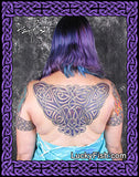 Celtic Dancing Angel Wings Tattoo Pattern