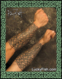 strong celtic gauntlet knot sleeve