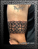 Kings' Celtic Braid Tattoo Band Design