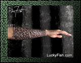 tattoo celtic gauntlet knot sleeve