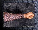tattoo celtic gauntlet knot sleeve