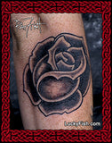 Black Rose Classic Tattoo Design 1
