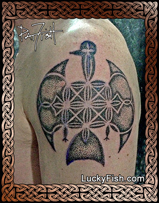 Vanuatu Bird Tattoo Design
