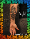 Infinite Love Celtic Romance Tattoo Design