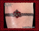 Heart Triskele ArmBand Celtic Tattoo Design