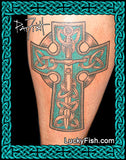 Knight's Cross Celtic Warrior Tattoo Design