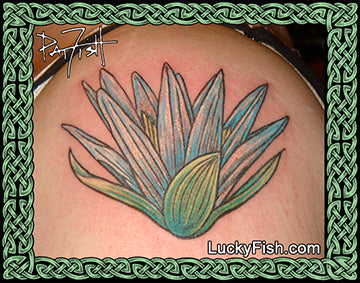 Egyptian Lotus Tattoo Design