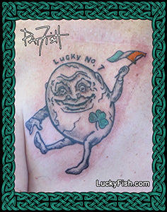 Humpty Dumpty Tattoo Design